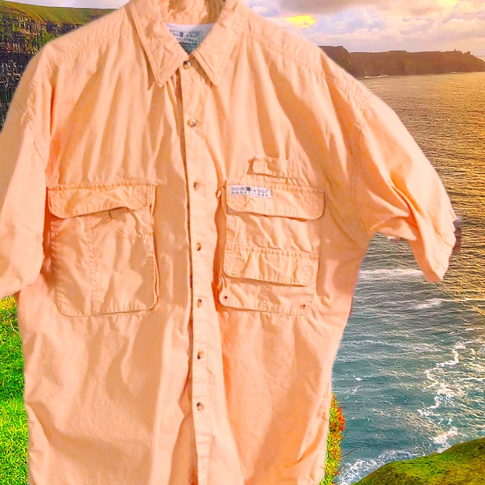 Hook & Tackle Medium Fisherman's Shirt